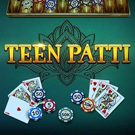 Six players examples of how a game of Teen Patti