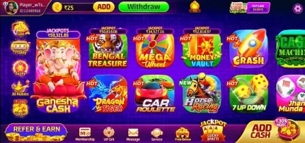 Available Game In Super Teen Patti Slots App