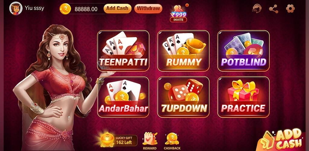 What teen patti real cash game?
